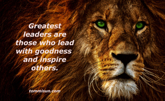 Lead with goodness